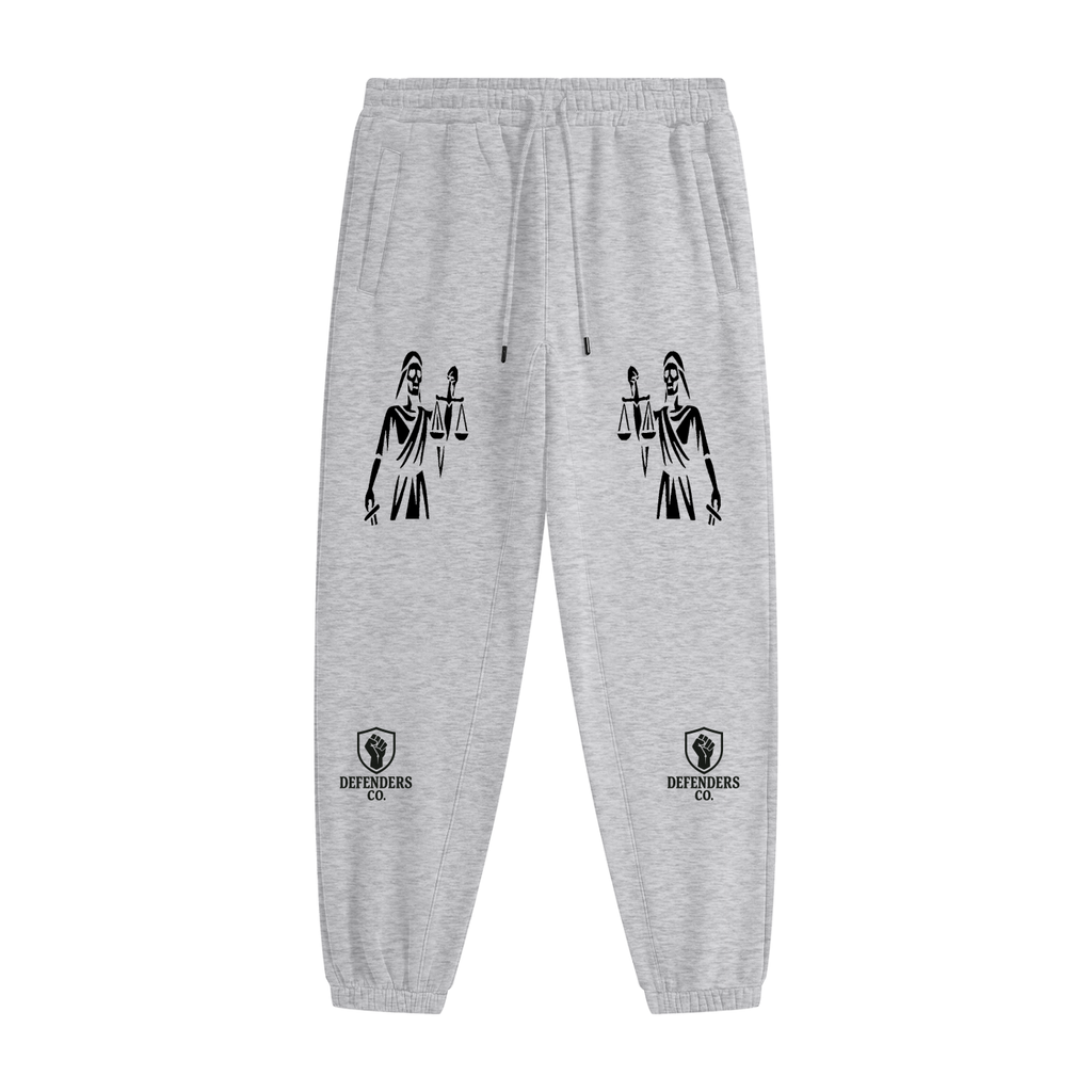 Defenders Co. M. Fleece Joggers - Lady Justice