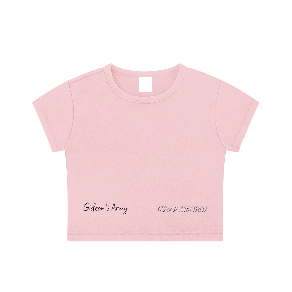 Defenders Co. Snow Washed Crop Top - Gideon's Army
