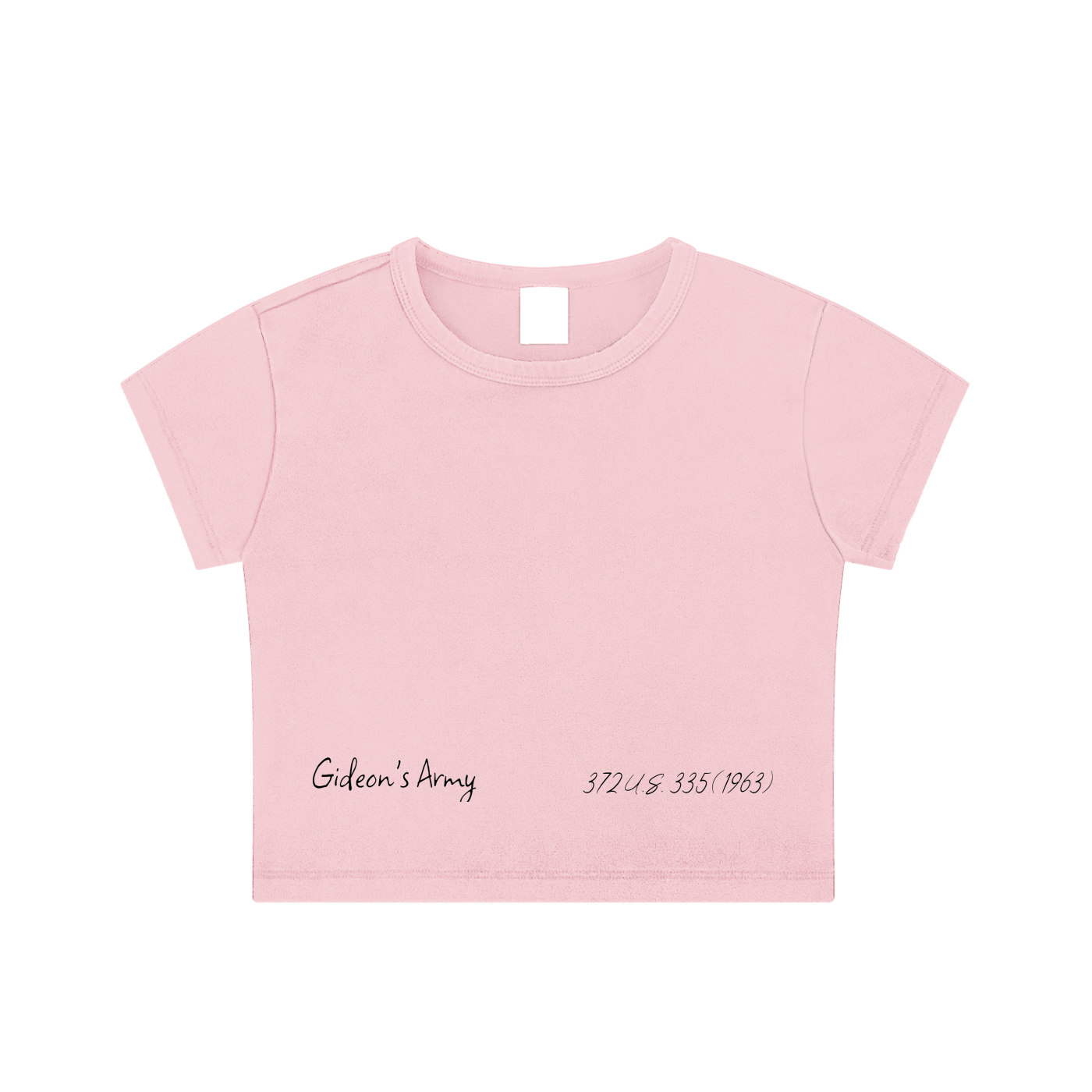 Defenders Co. Snow Washed Crop Top - Gideon's Army