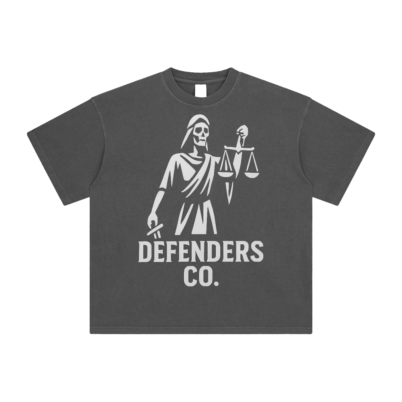 Defenders Co. Washed T-Shirt - LadyJustice