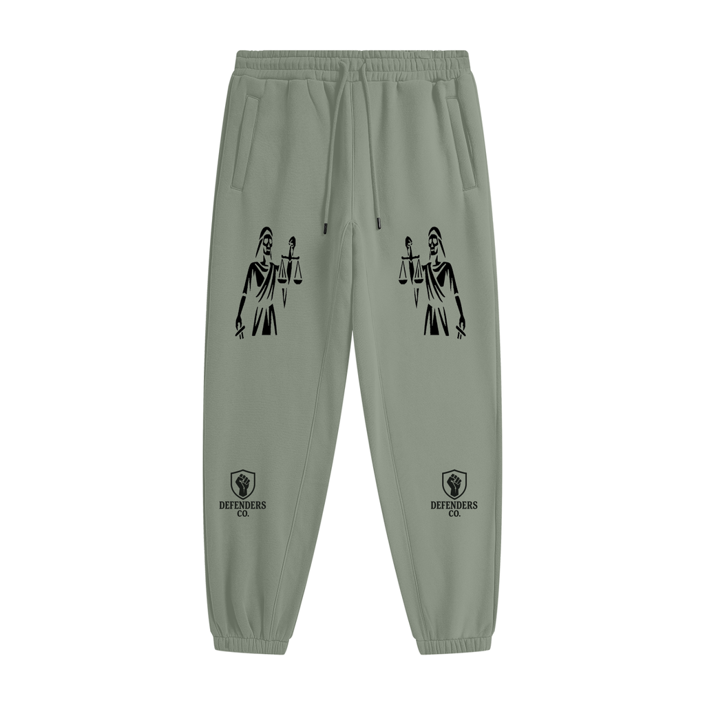 Defenders Co. M. Fleece Joggers - Lady Justice