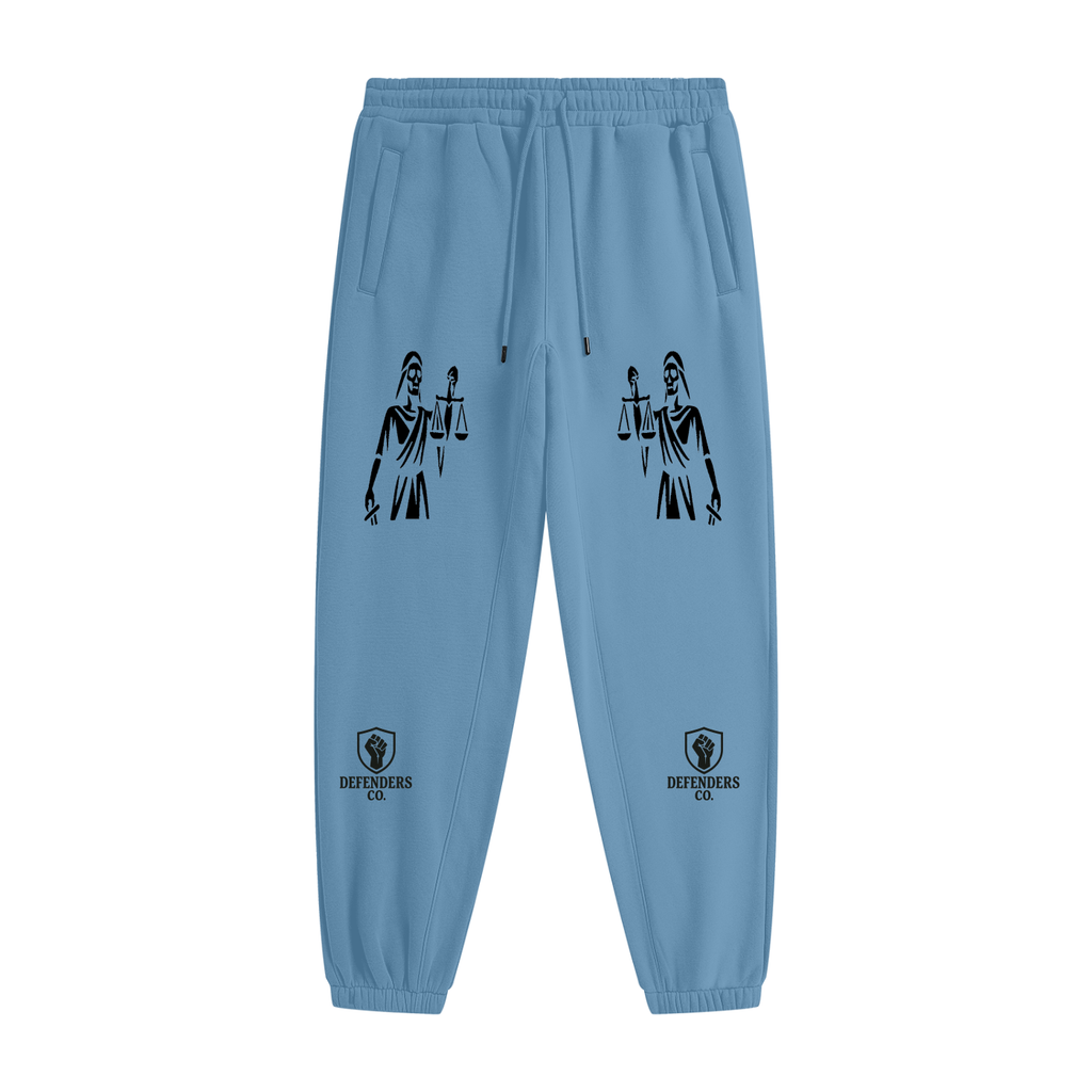 Defenders Co. M. Fleece Joggers - Lady Justice