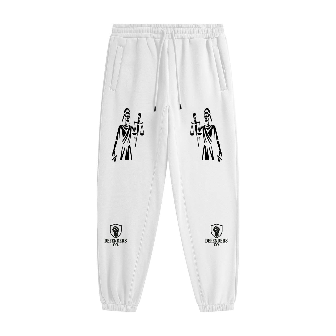Defenders Co. M. Fleece Joggers - Lady Justice